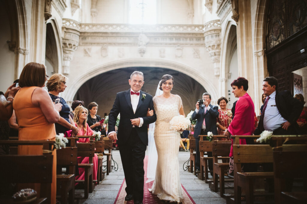 Novia Blanco de Novia vestido Jenny Packham