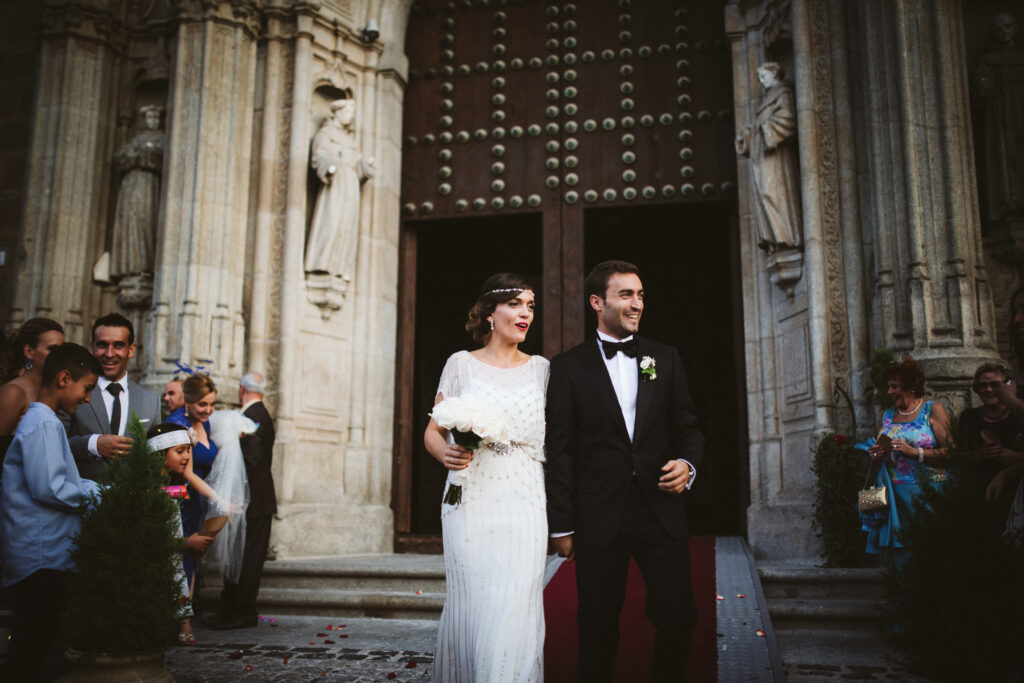 Novia Blanco de Novia vestido Jenny Packham