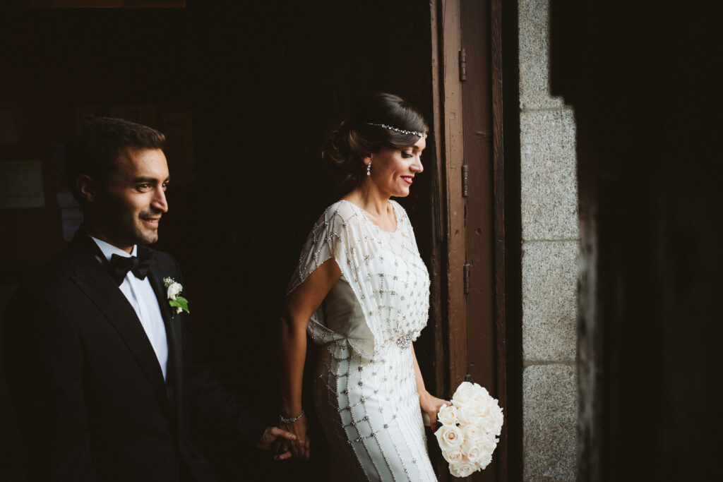 Novia Blanco de Novia vestido Jenny Packham