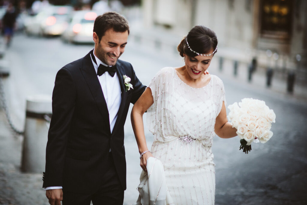Novia Blanco de Novia vestido Jenny Packham