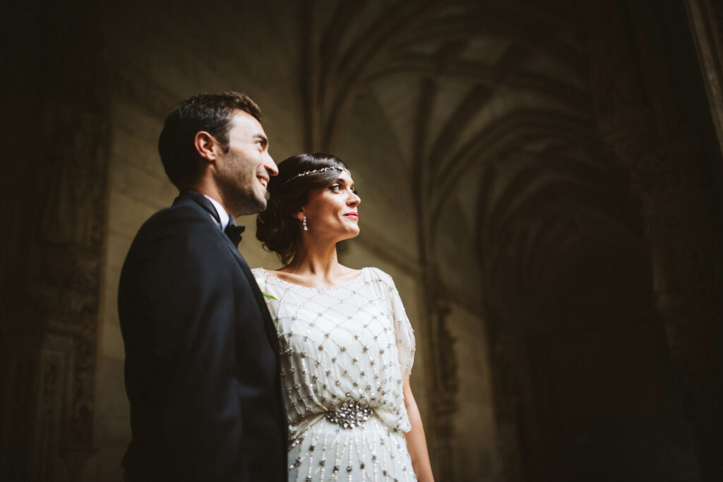 Novia Blanco de Novia vestido Jenny Packham