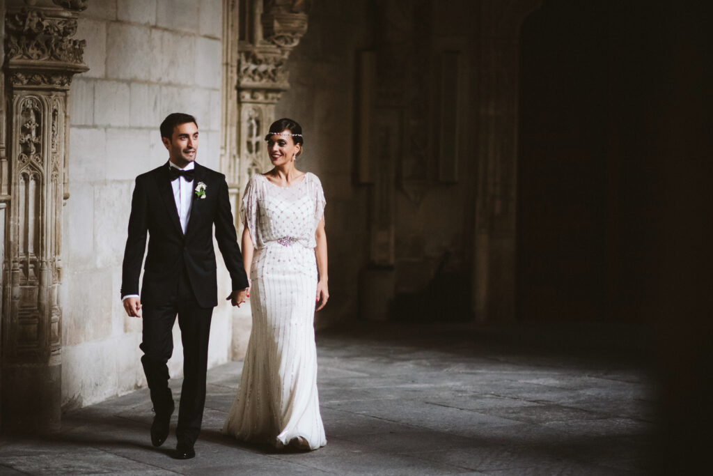 Novia Blanco de Novia vestido Jenny Packham