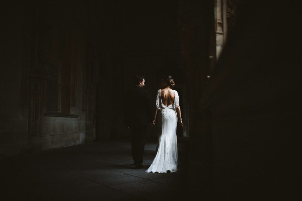 Novia Blanco de Novia vestido Jenny Packham