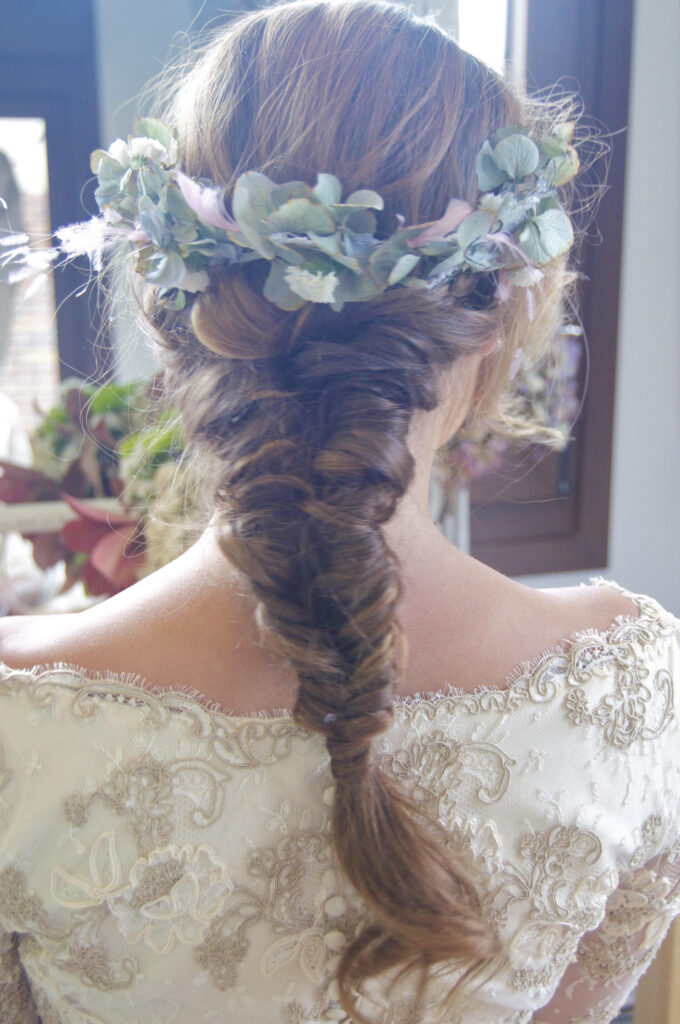 Peinado de novia Madrid